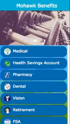 Mohawk Benefits android App screenshot 1